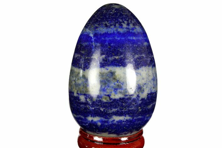 Polished Lapis Lazuli Egg - Pakistan #170869